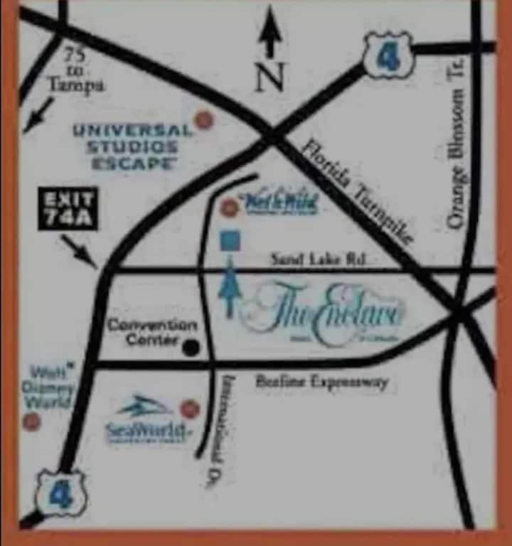 Remodeled 2Bd/2Ba Condo Mins From Universal Studio Orlando Exteriör bild